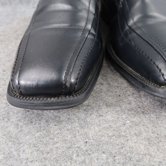 Alfani Shoes Mens 12 Loafer Slip On Dress Formal Classic Ascher Square Toe Black main image 11